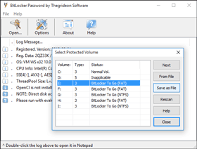 BitLocker Password Racovery Tool